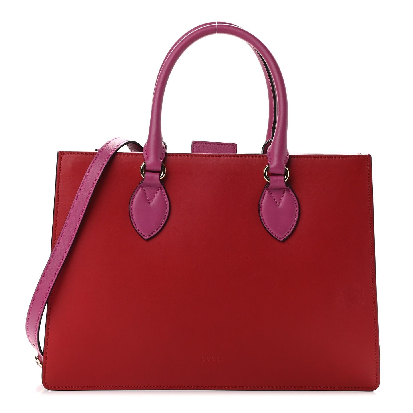Calfskin Small Top Handle Bag Hibiscus Red New Rosette