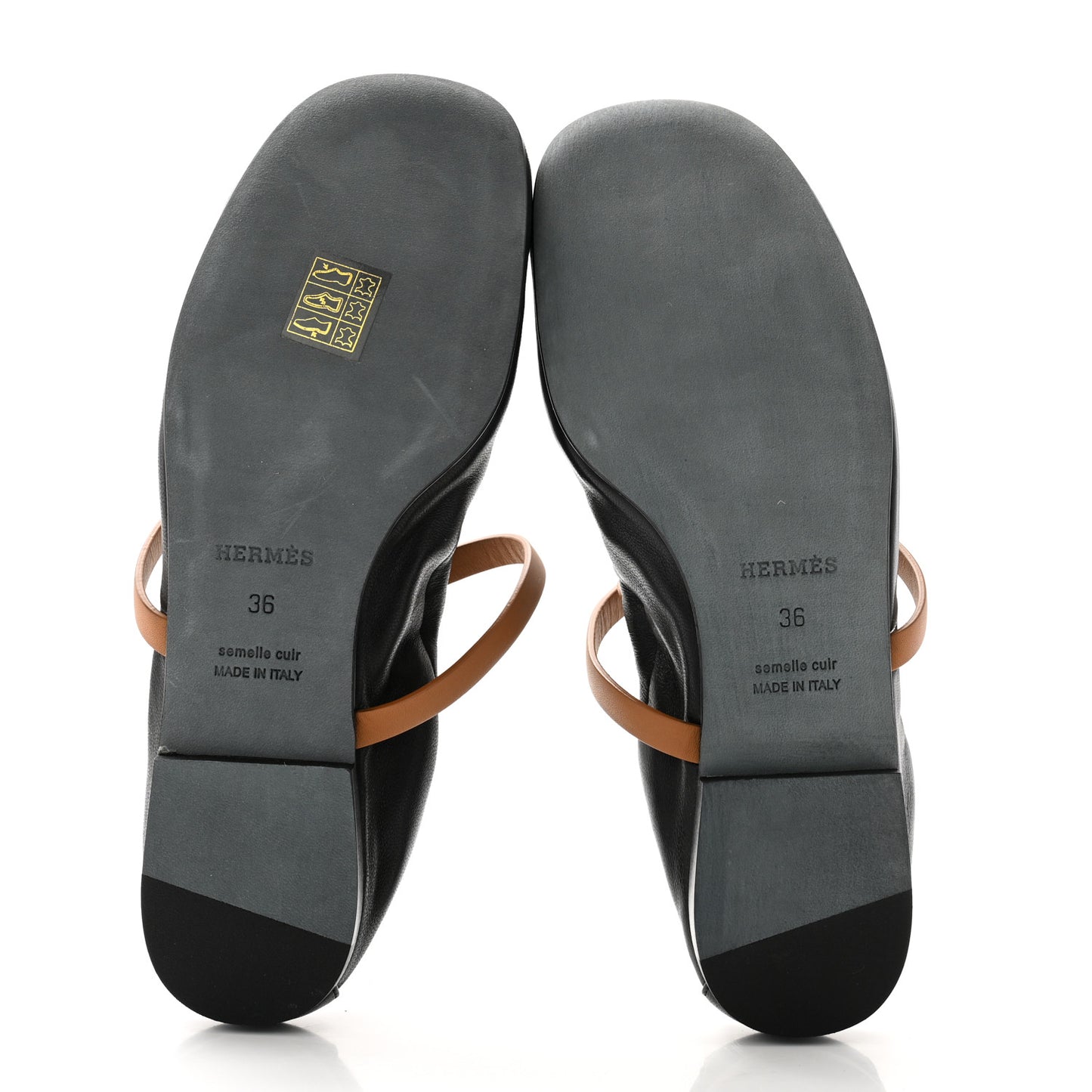 Nappa Jolly Ballet Flats 36 Black Naturel