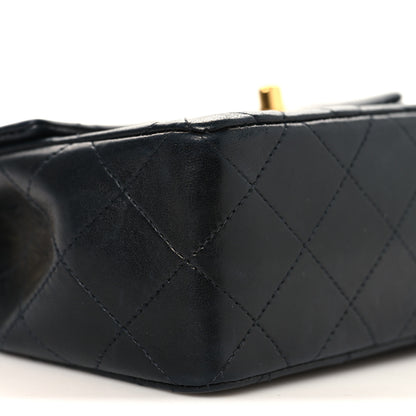 Chanel Lambskin Quilted Mini Square Flap Black 9 of 12