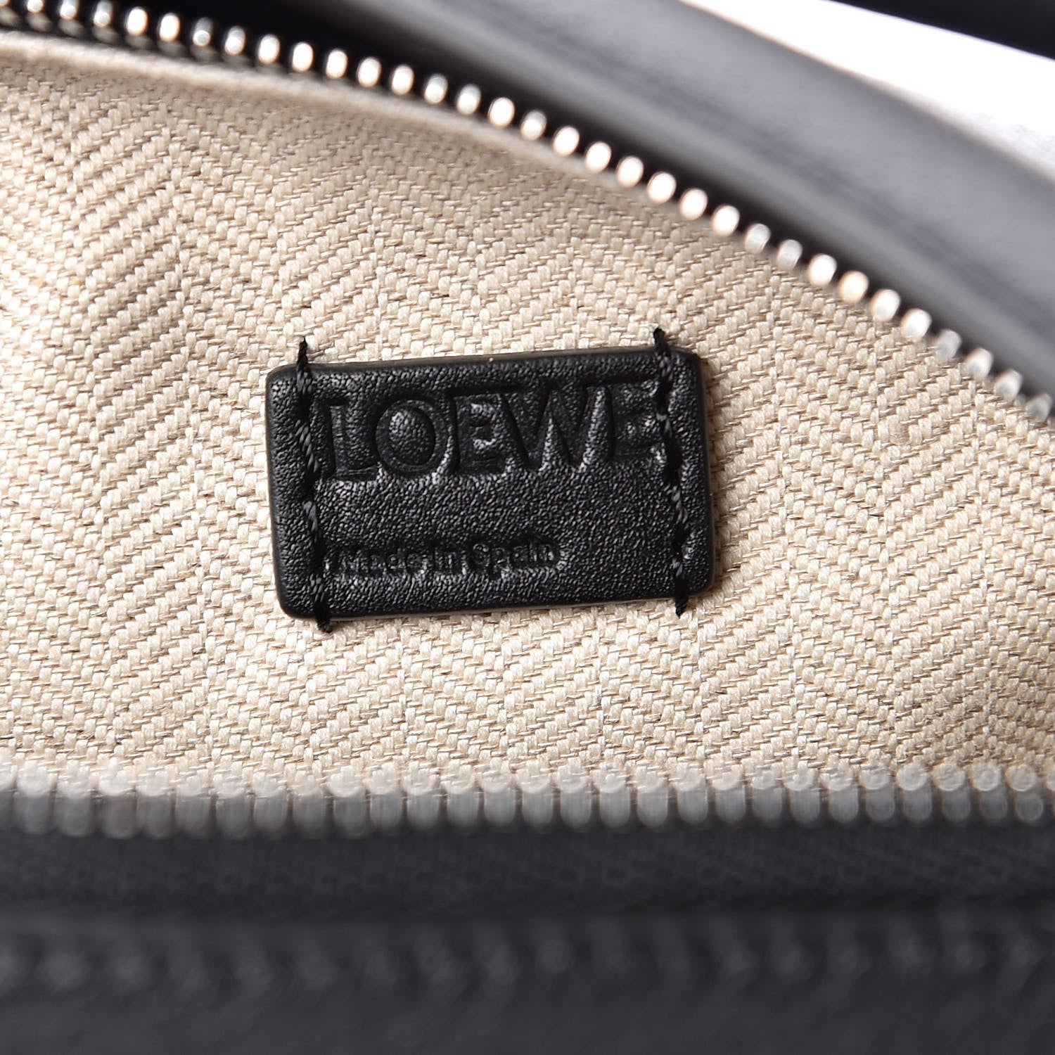 Loewe Calfskin Mini Puzzle Bag Black 6 of 10