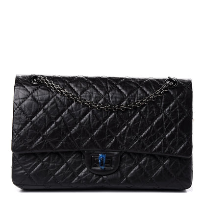 Chanel Aged Calfskin Quilted 2.55 Reissue 226 Flap So Black 1 of 11
