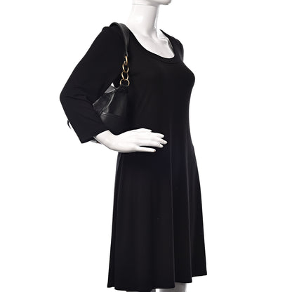 Chanel Calfskin Hobo Black 2 of 15