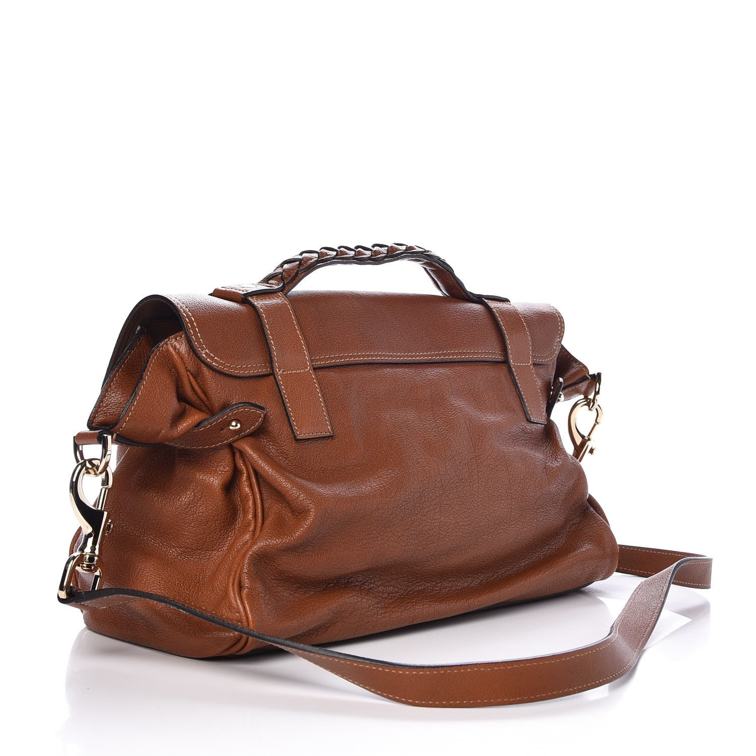 Mulberry Small Grain Calf Medium Alexa Oak 3 of 12