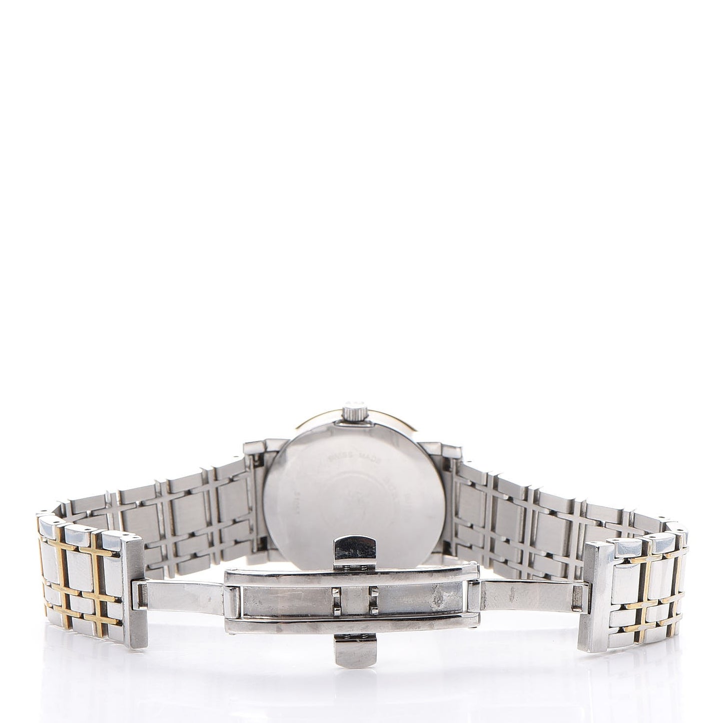 Stainless Steel Diamond Gold Tone Heritage Watch