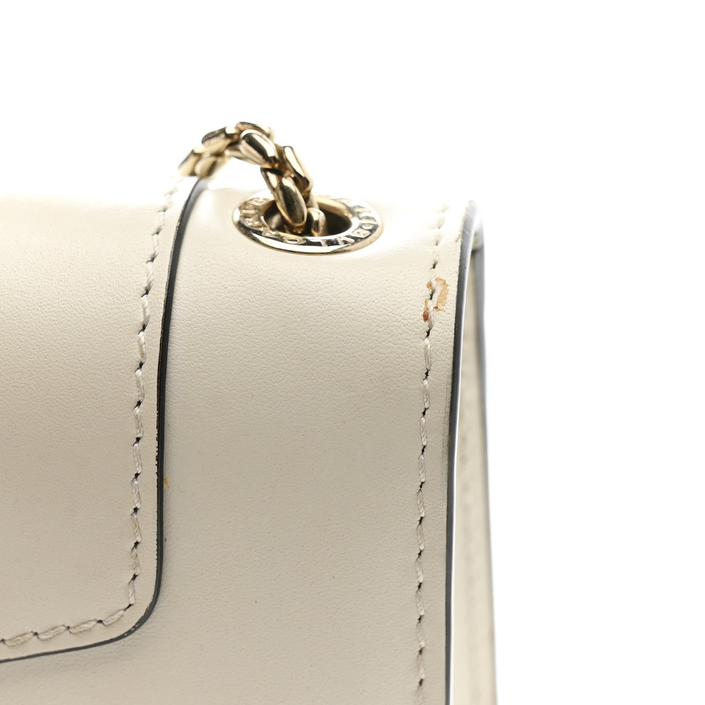 Calfskin Serpenti Forever Crossbody Bag White Agate