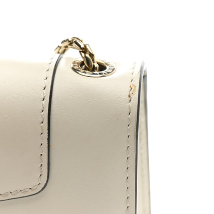 Bulgari Calfskin Serpenti Forever Crossbody Bag White Agate 15 of 15