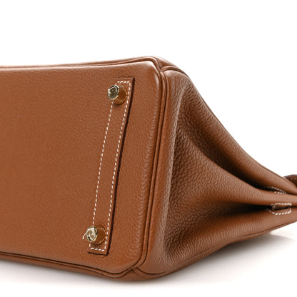 Hermes Togo Birkin 25 Gold 10 of 11