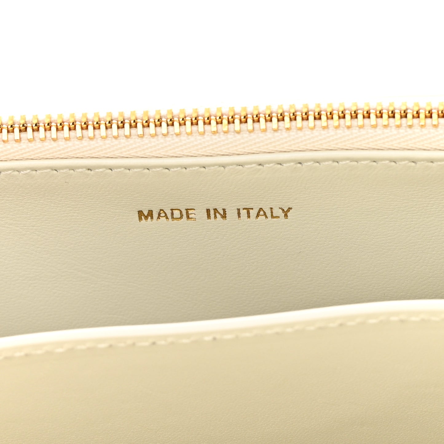 Lambskin Macrocannage Mini Miss Caro Bag Latte