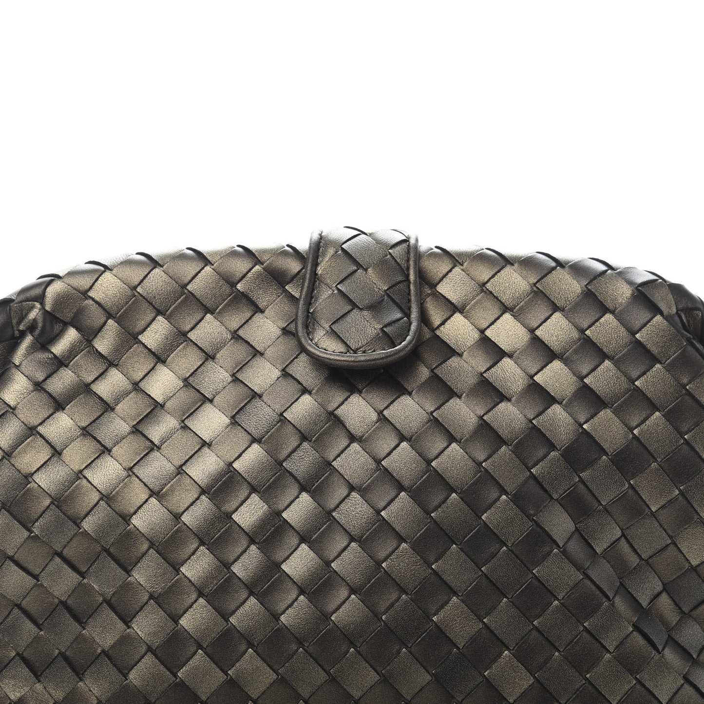 Nappa Intrecciato The Lauren 1980 Clutch Platinum