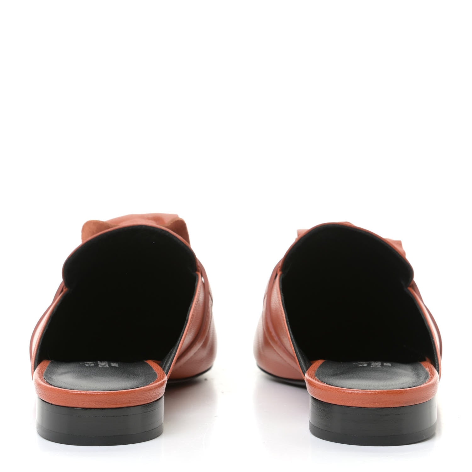 Hermes Goatskin Oz Mules 37 Marron Cuivre 5 of 10