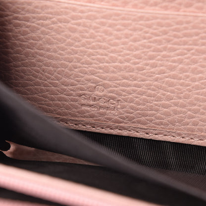 Gucci Calfskin Butterfly Farfalla Zip Around Wallet Perfect Pink 6 of 8