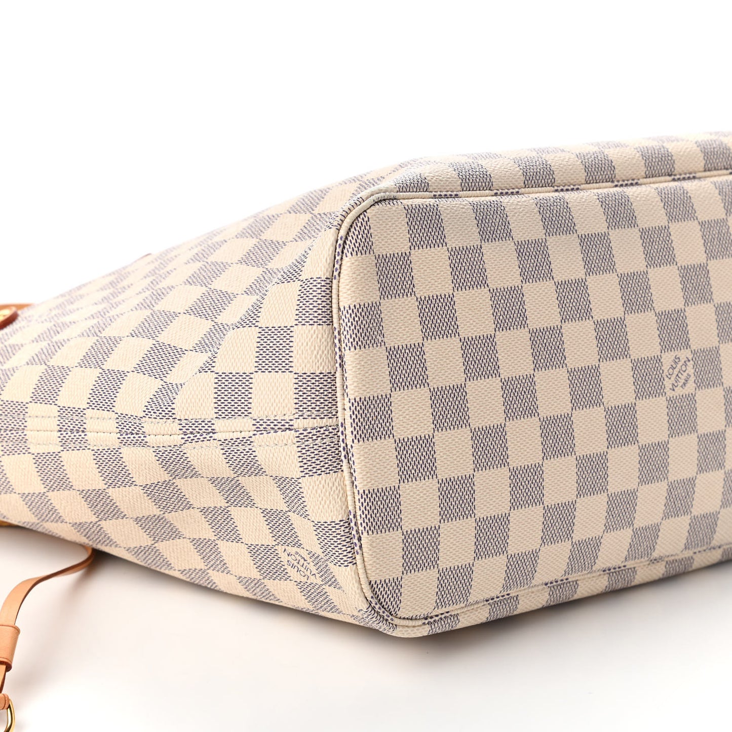 Damier Azur Neo Neverfull MM Rose Ballerine