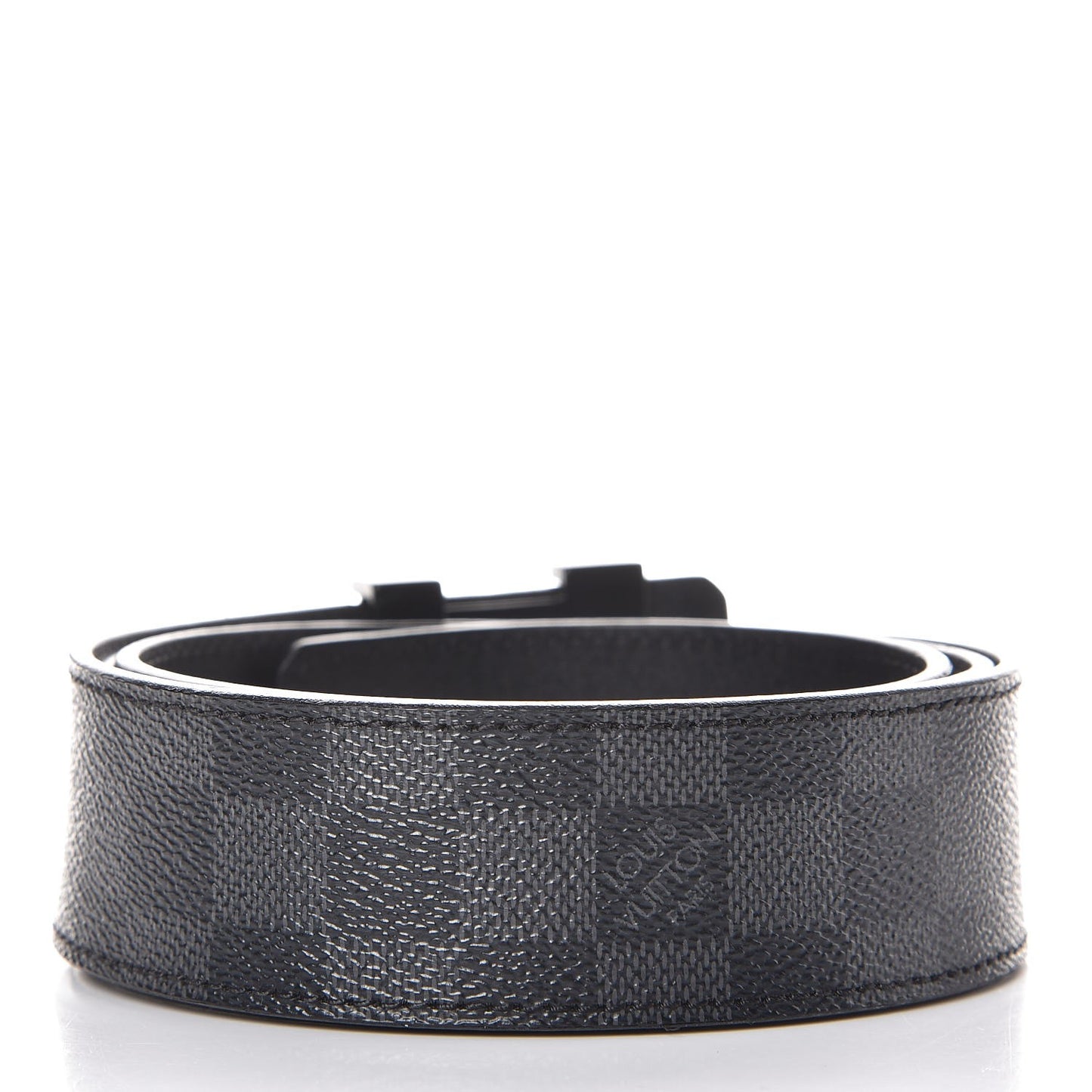 Damier Graphite 40mm LV Initiales Belt 100 40