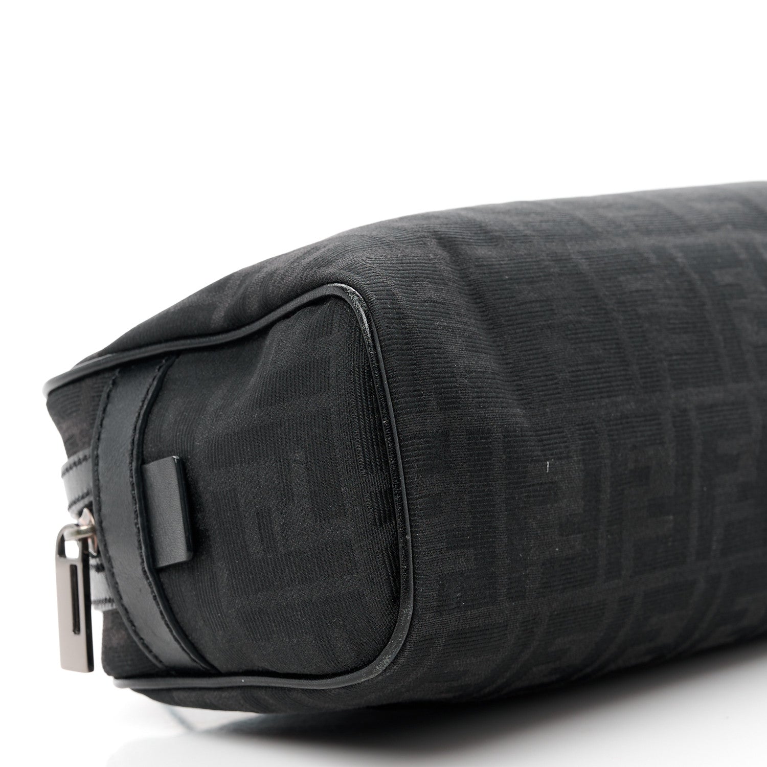 Fendi Zucca Zip Top Tote Black 9 of 10