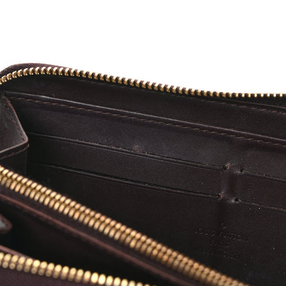 Louis Vuitton Vernis Zippy Wallet Amarante 9 of 11
