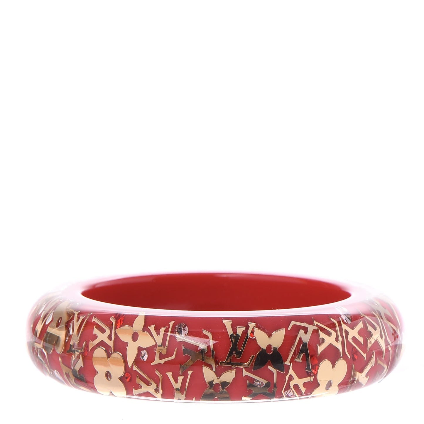 Resin Swarovski Medium Inclusion Bracelet GM Pomme D'Amour
