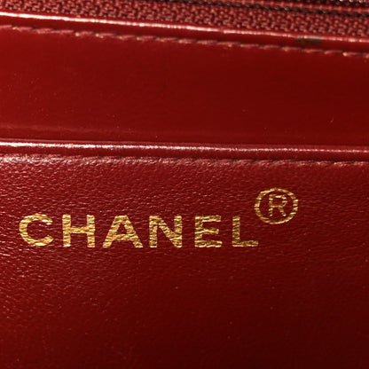 Chanel Lambskin Quilted XL Jumbo Single Flap Black 6 of 12