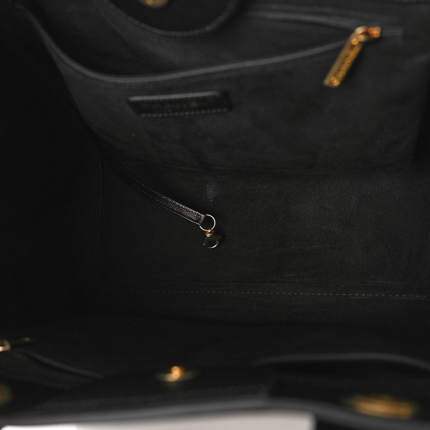 Chanel Caviar Small Studded Deauville Tote Black 5 of 12