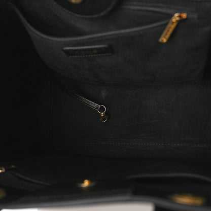 Chanel Caviar Small Studded Deauville Tote Black 5 of 12