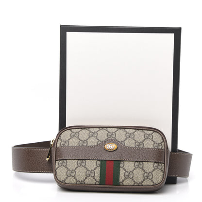 Gucci GG Supreme Monogram Ophidia Belted iPhone Case 90 36 Dark Brown 8 of 10
