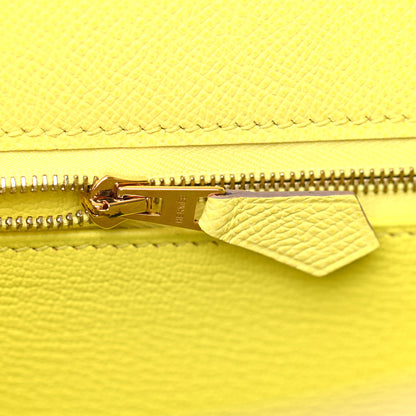 Hermes Epsom Kelly Sellier 32 Soufre 23 of 37