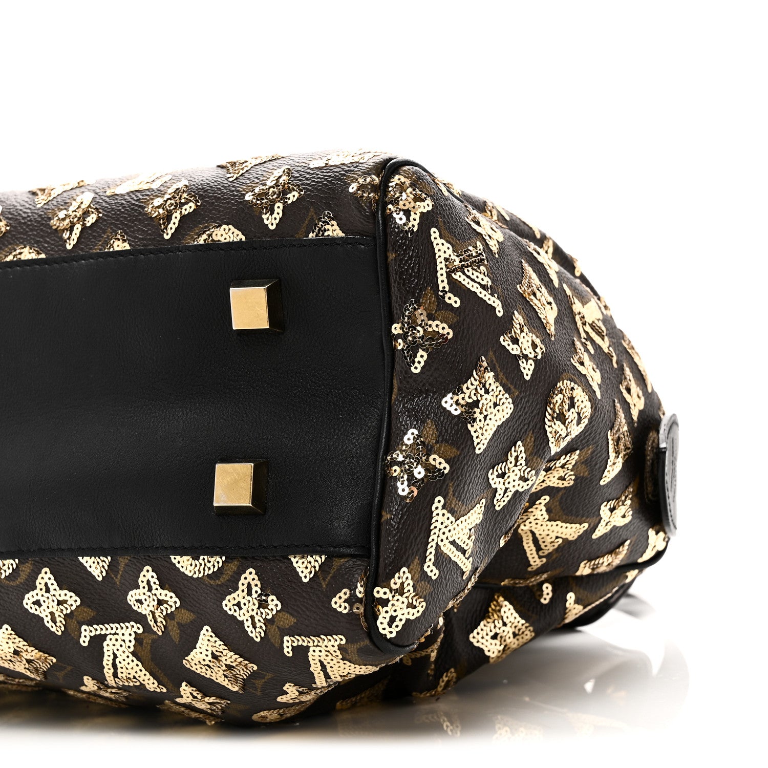 Louis Vuitton Monogram Sequins Eclipse Speedy 28 Gold 9 of 9