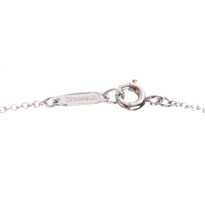Tiffany Platinum Diamond .17ct Solitaire Pendant Necklace 5 of 6