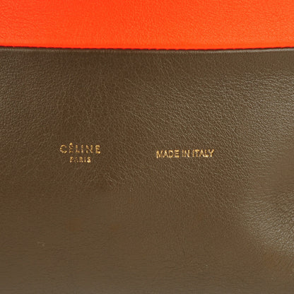 Celine Smooth Calfskin Tri-Color All Soft Shoulder Bag Black 7 of 9