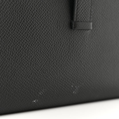 Hermes Epsom Monochrome Bearn Gusset Wallet Black 6 of 8