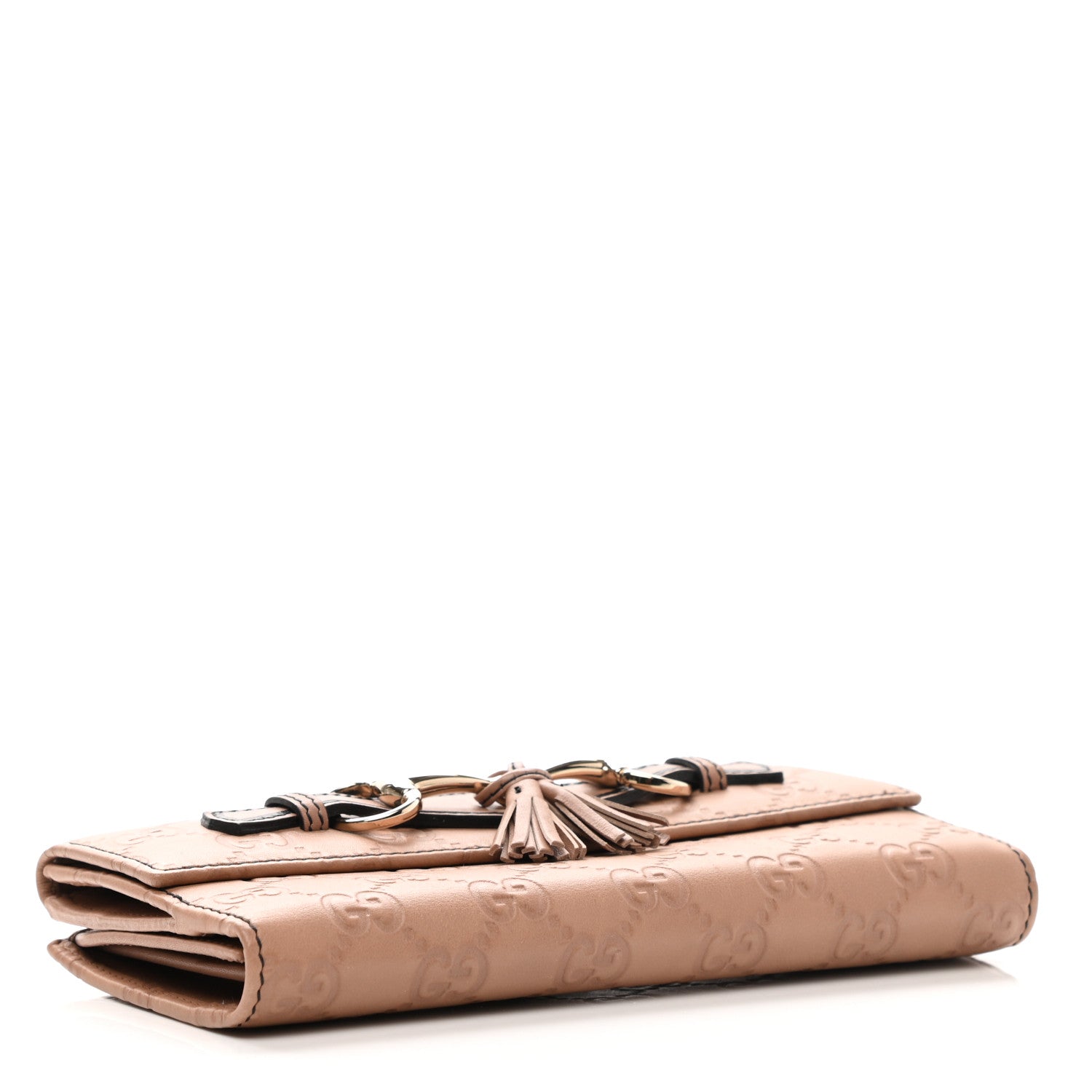 Gucci Guccissima Emily Continental Wallet Camelia 4 of 9
