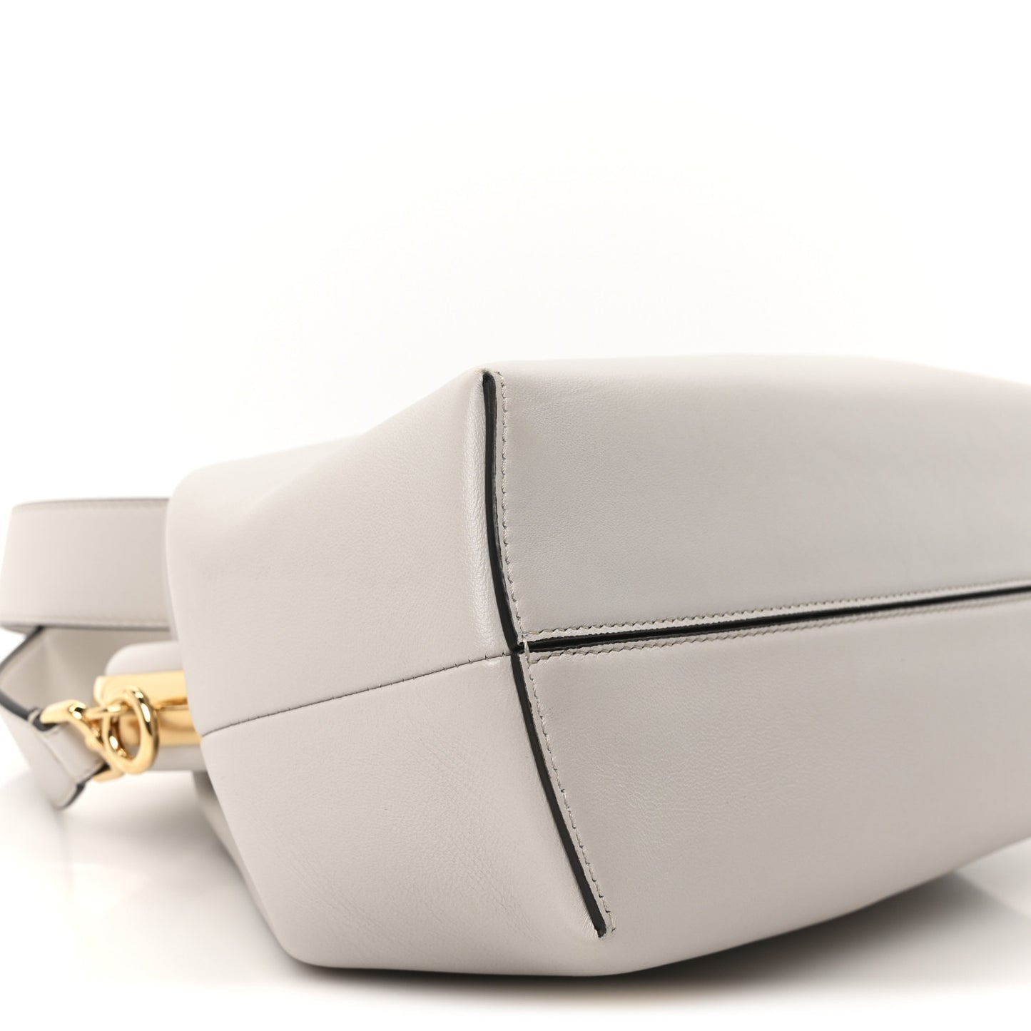 Shiny Nappa Medium Fendi First  Ghiaia
