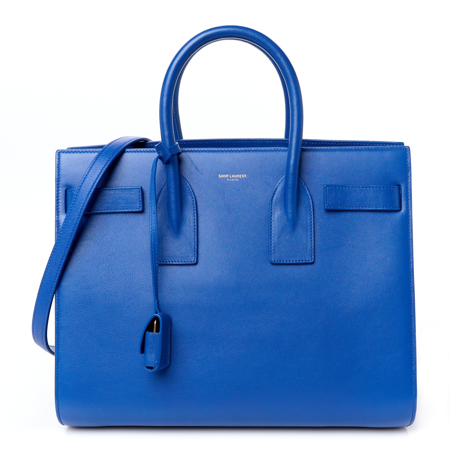 Saint Laurent Calfskin Small Sac De Jour Outremer 1 of 10