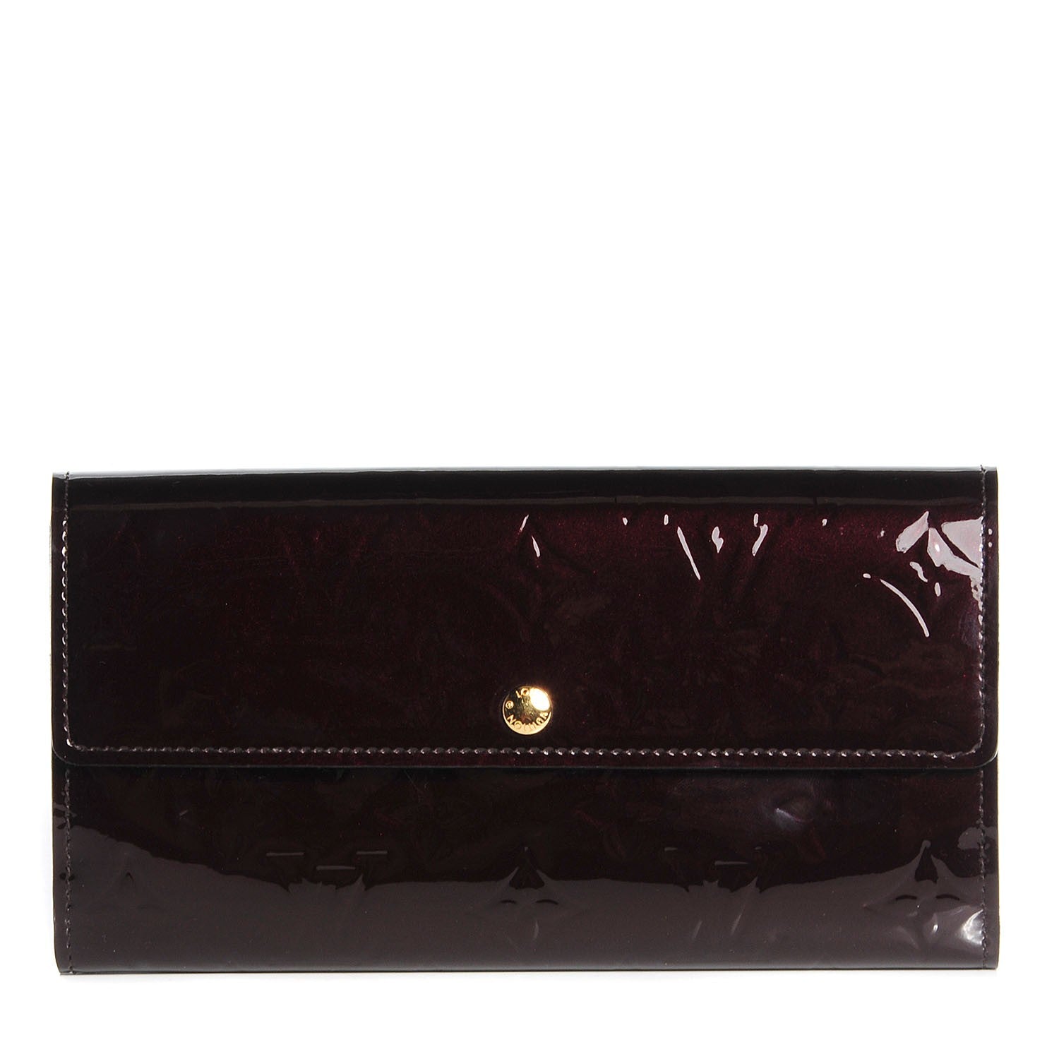 Louis Vuitton Vernis Sarah Wallet Amarante 1 of 14