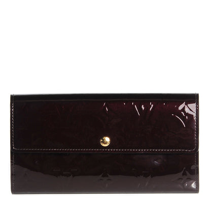 Louis Vuitton Vernis Sarah Wallet Amarante 1 of 14