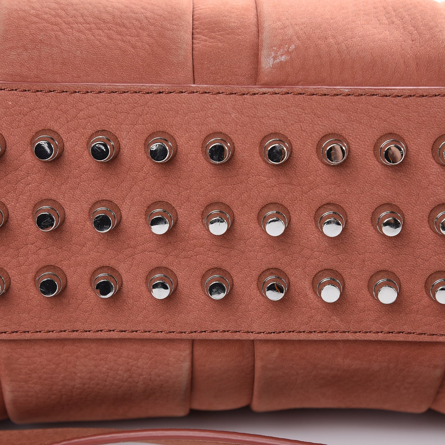 Nubuck Mini Rockie Silver Hardware Terra Cotta