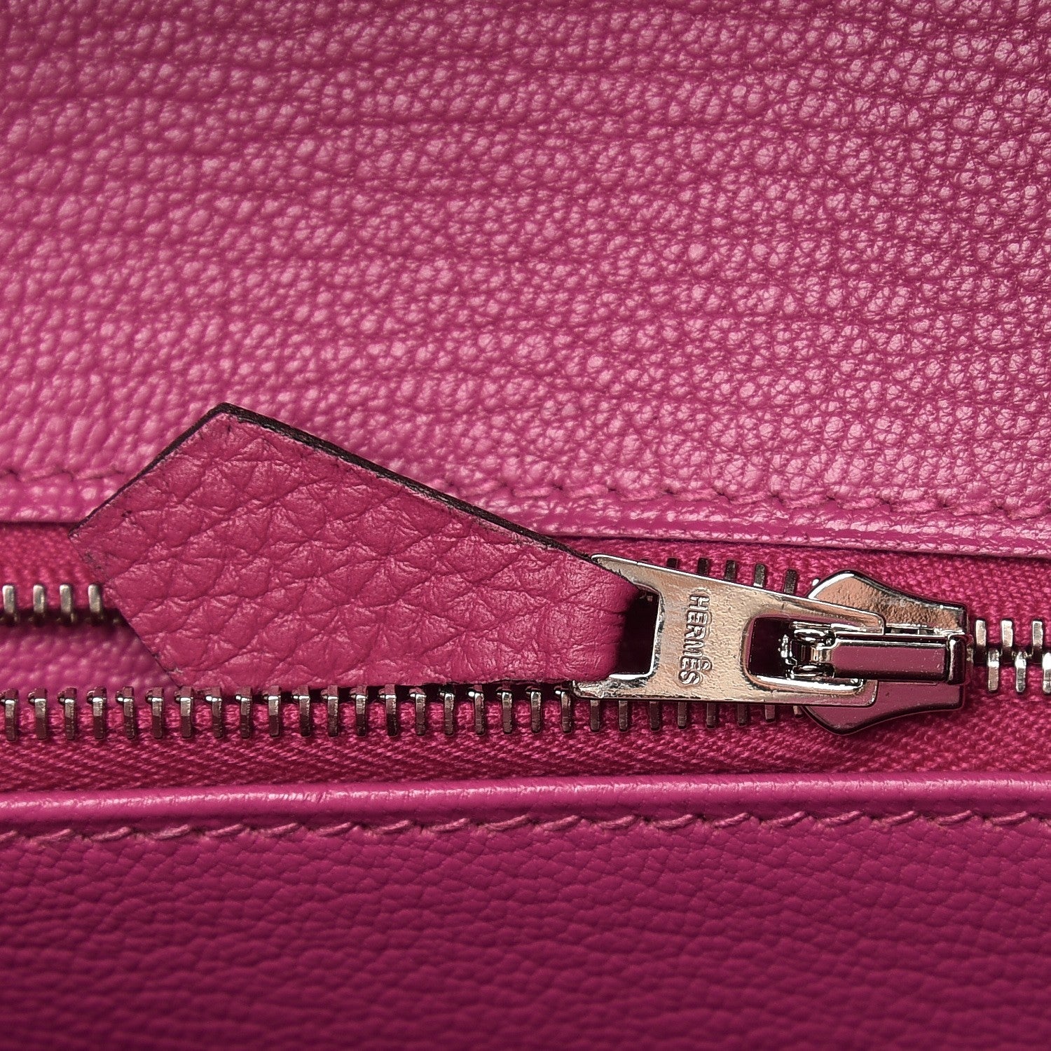 Hermes Togo Birkin 25 Rose Pourpre 12 of 36