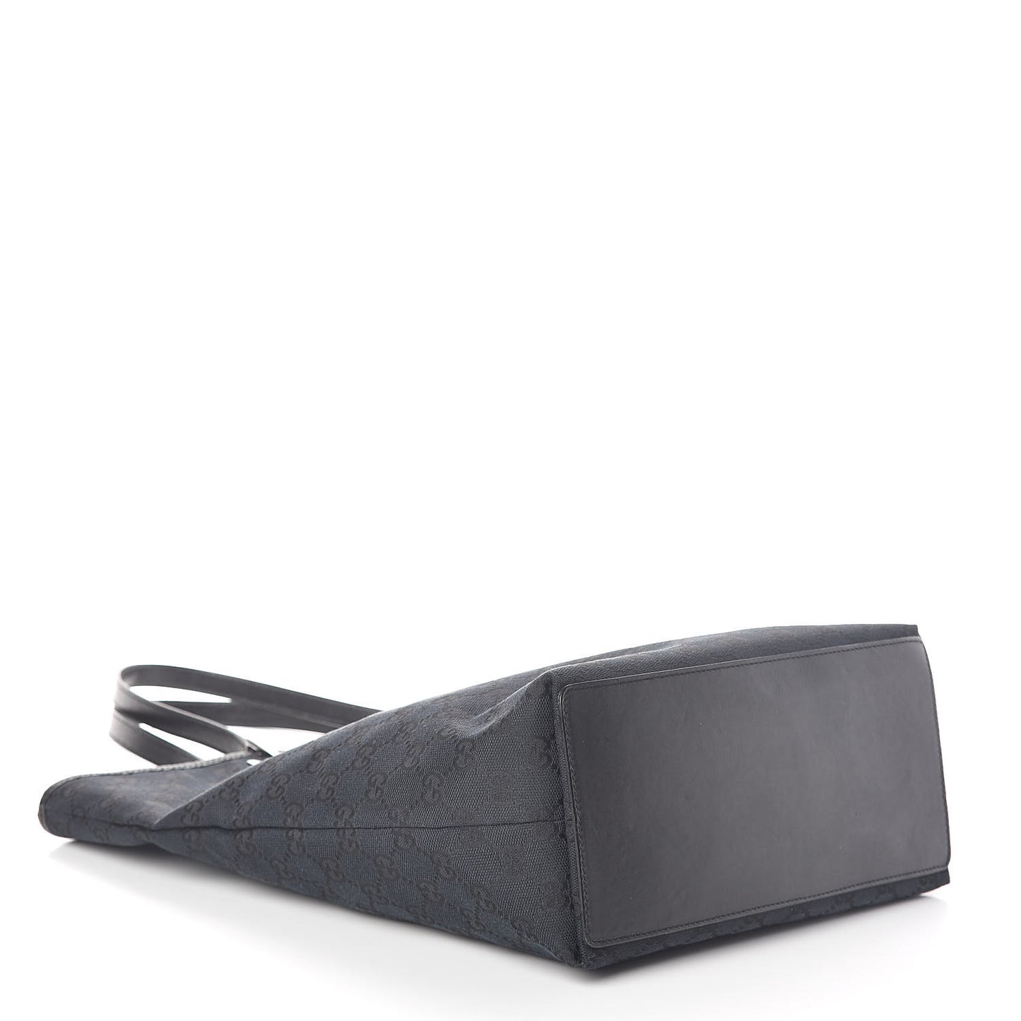 Monogram Large Bucket Tote Black