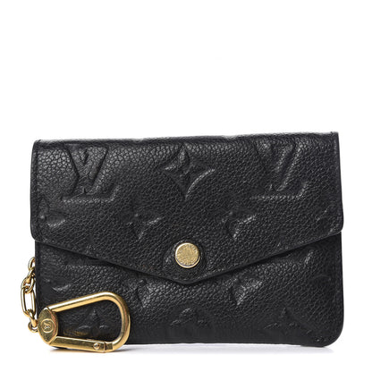 Louis Vuitton Empreinte Key Pouch Black 1 of 9