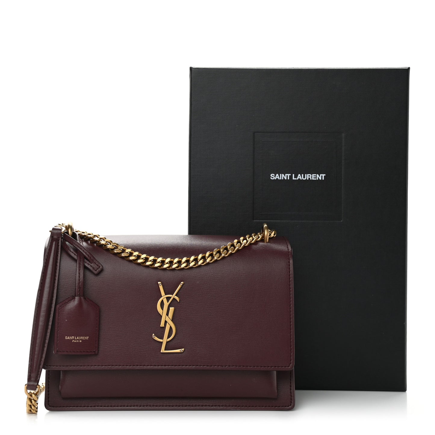 Calfskin Medium Monogram Sunset Pallisandre