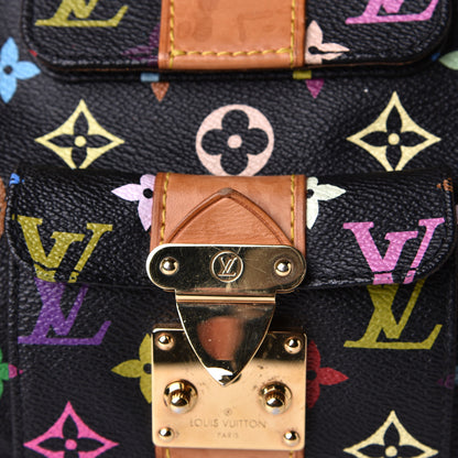 Louis Vuitton Monogram Multicolor Keepall 45 Black 7 of 12