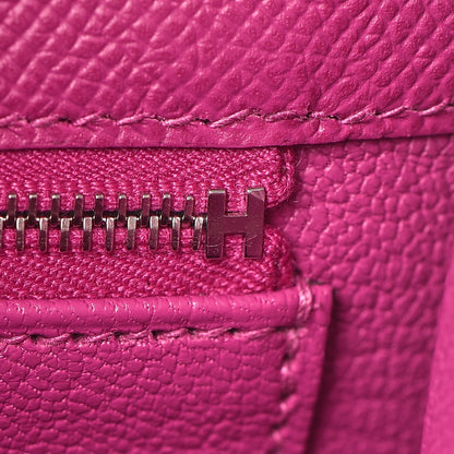 Hermes Epsom Kelly Sellier 25 Rose Pourpre 21 of 36