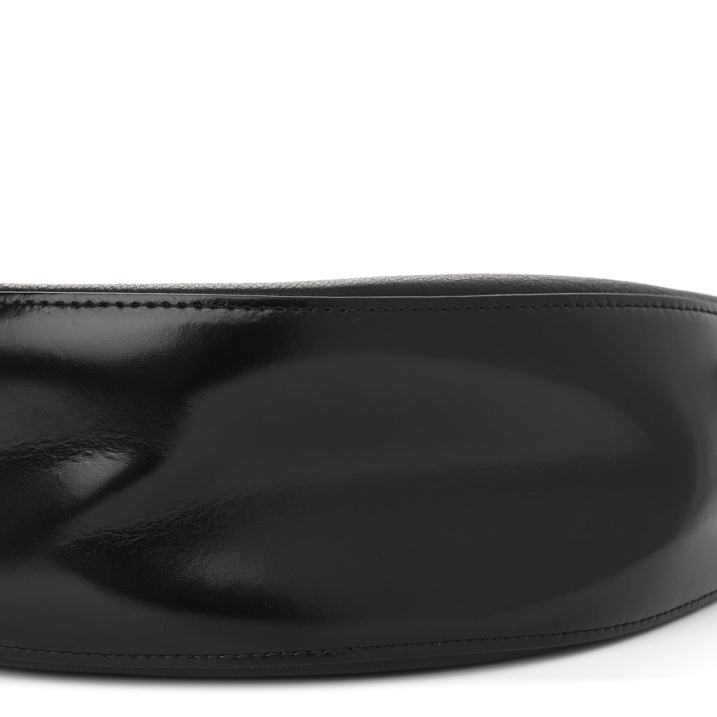 Tumbled Calfskin Lilium Bag Black