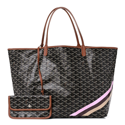 Goyard Goyardine Saint Louis GM Black Gold 1 of 12