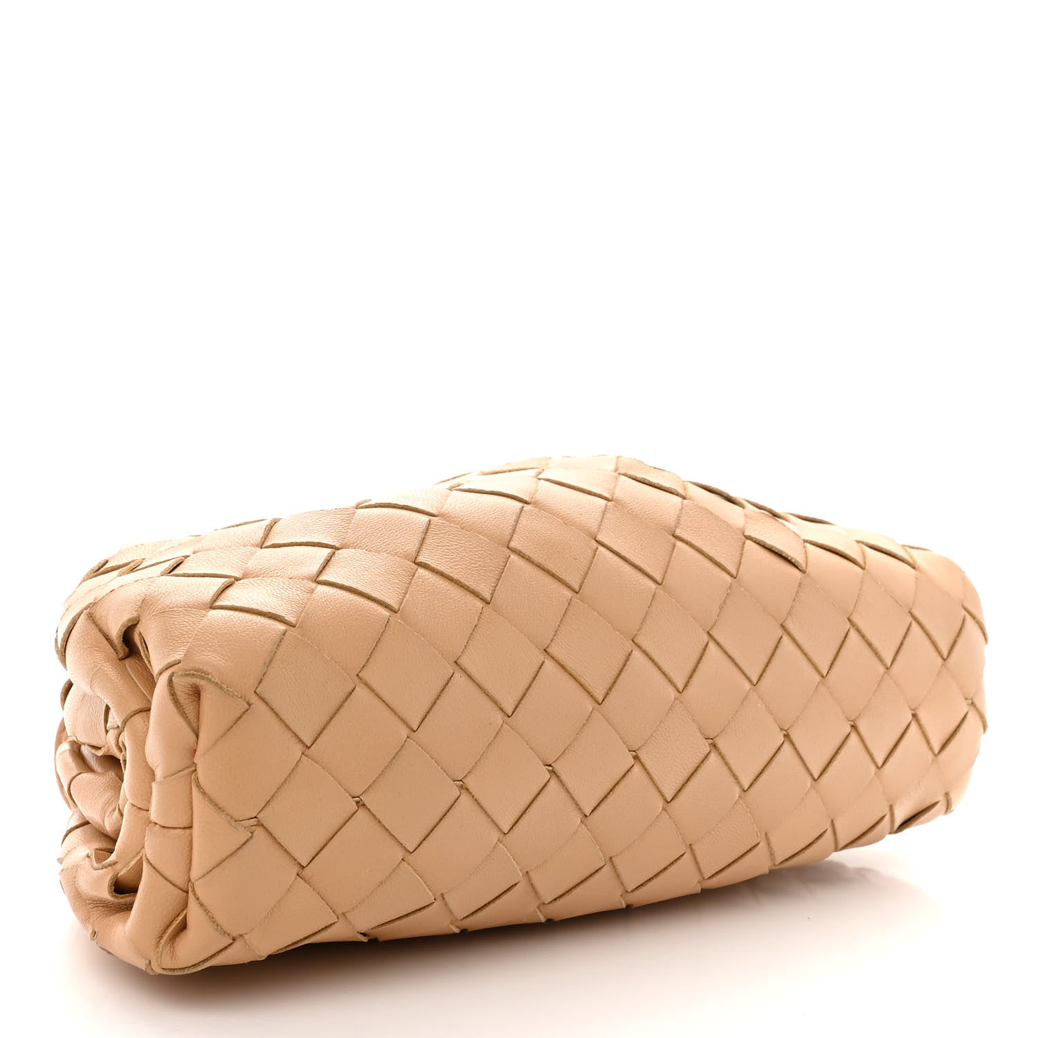 Bottega Veneta Nappa Intrecciato The Mini Pouch Almond 4 of 11