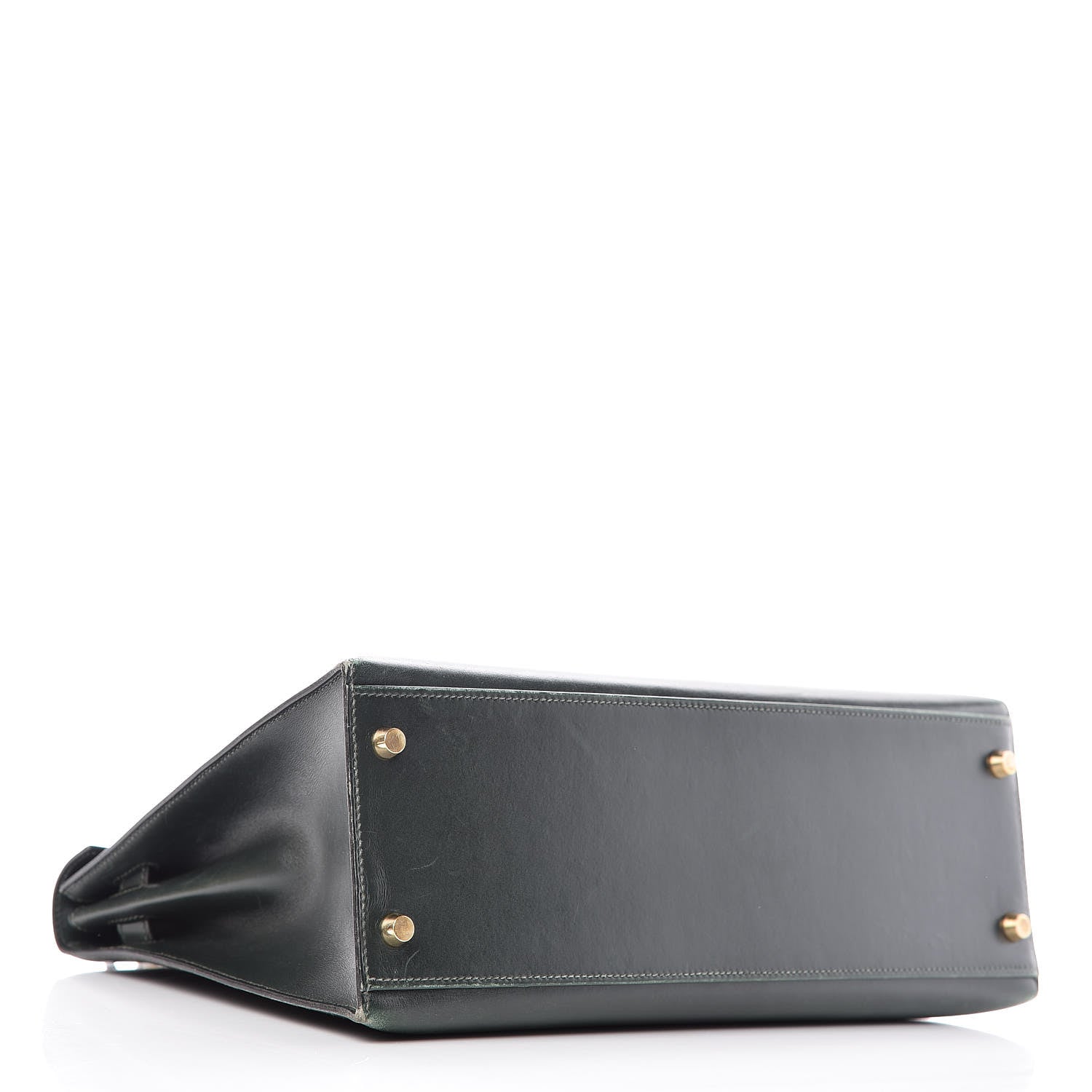 Hermes Box Kelly Sellier 32 Vert Fonce 4 of 15