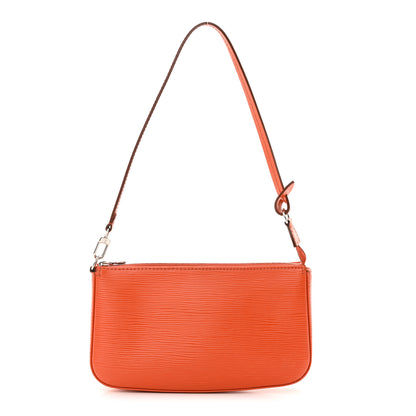 Louis Vuitton Epi Pochette Accessories NM Piment 1 of 17