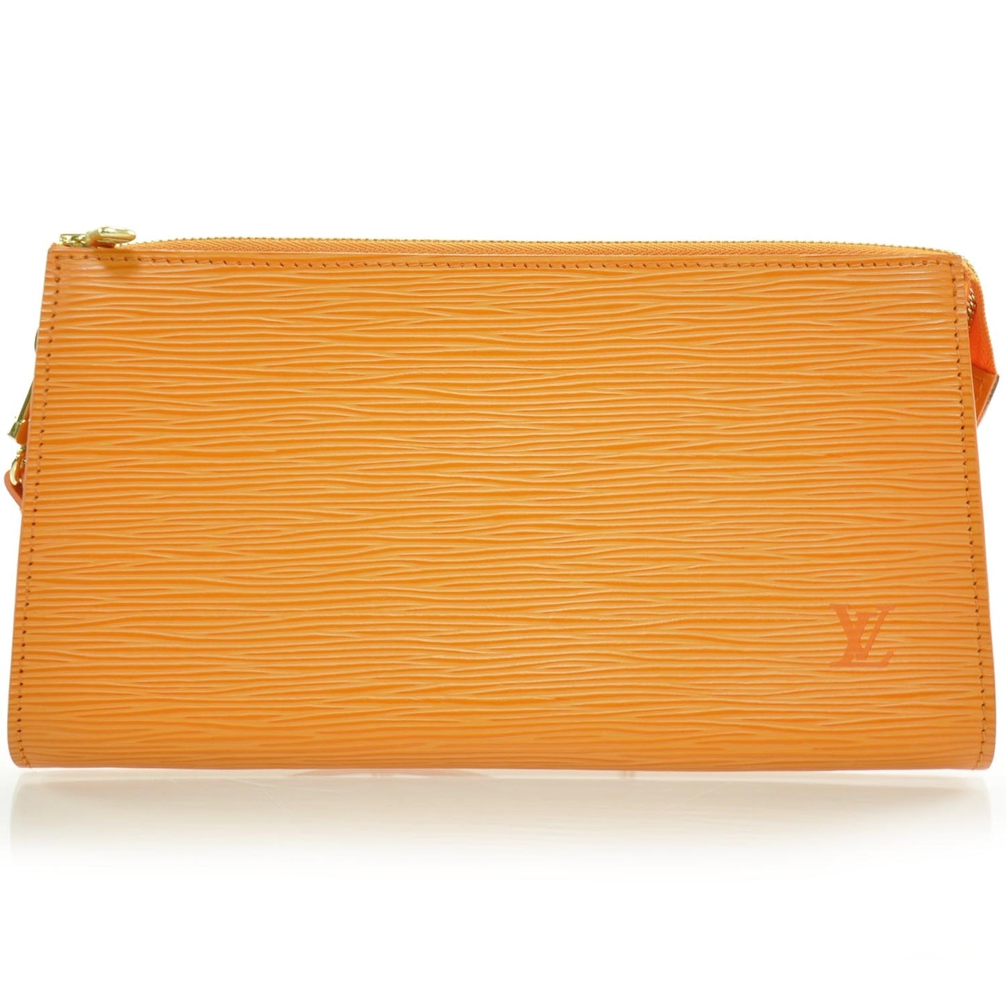 Epi Pochette Accessories 24 Mandarin
