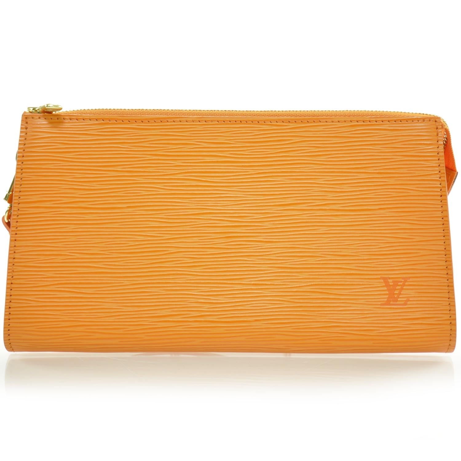 Louis Vuitton Epi Pochette Accessories 24 Mandarin 1 of 8