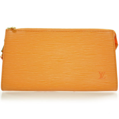 Louis Vuitton Epi Pochette Accessories 24 Mandarin 1 of 8