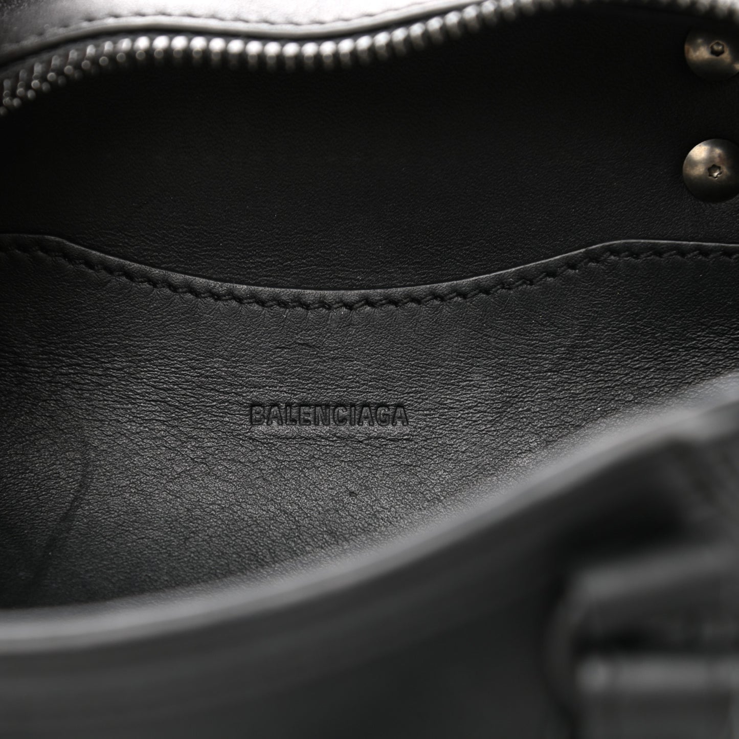 Smooth Calfskin Neo Classic Black Hardware Mini City Black